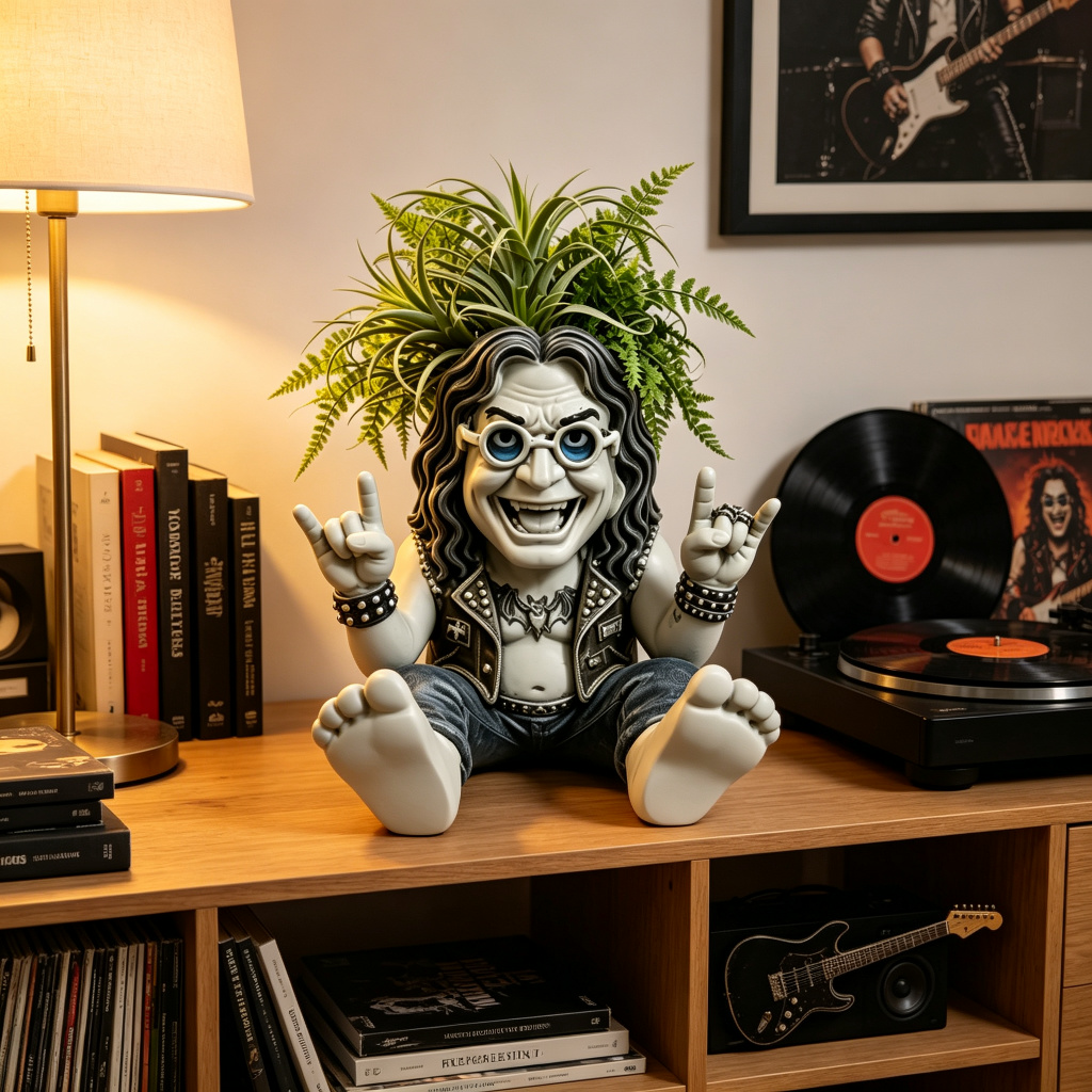 Plant Parents - Vaso de Resina Ozzy Osbourne Prince
