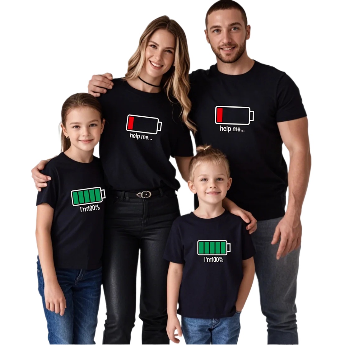 Plant Parent T Shirt - Engraçado padrão de bateria família combinando