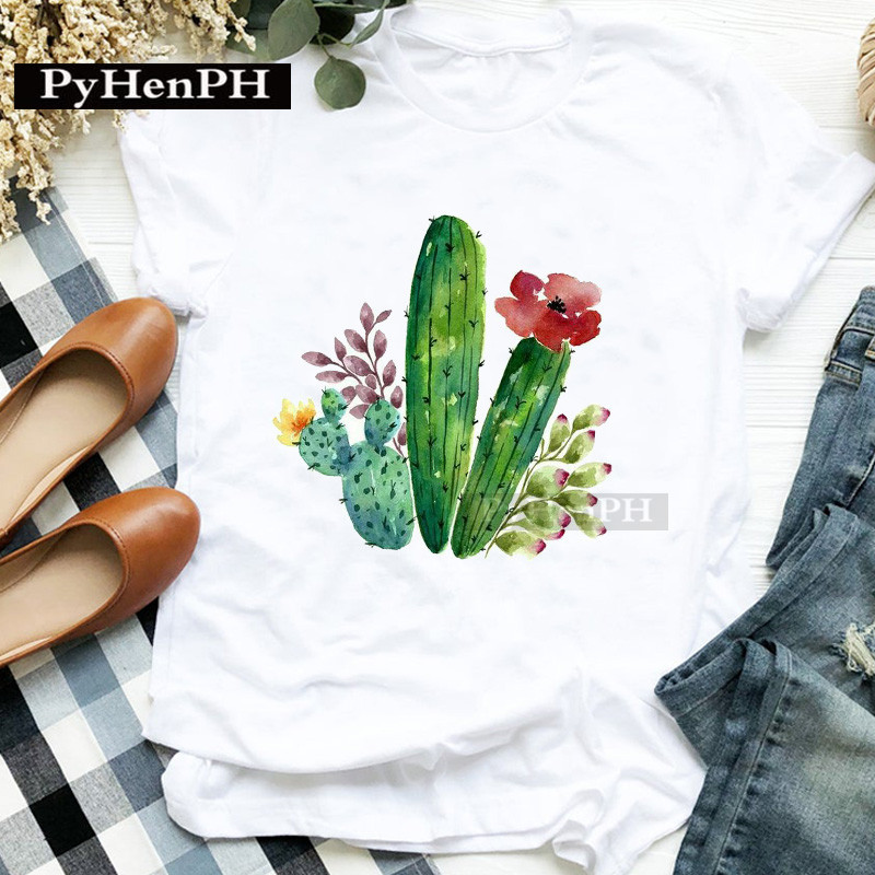 Camiseta Feminina de Verão com - Plant Parent T Shirt avaliação e preço