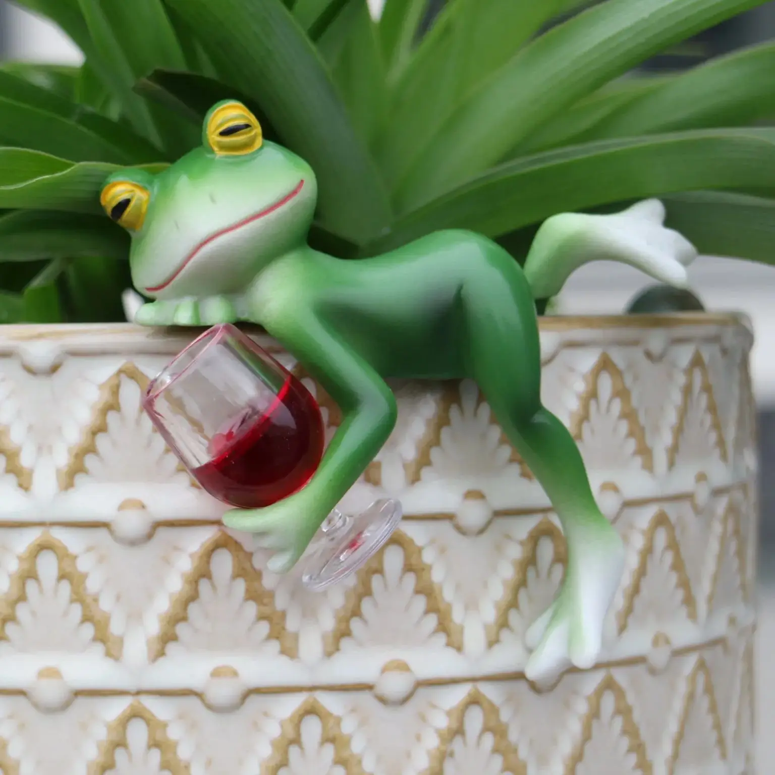 Plantador de sapo de resina co - Plant Parents avaliação e preço