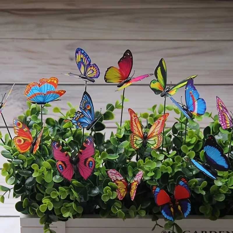 5-30 Peças Borboletas Colorida - Plant Parents avaliação e preço