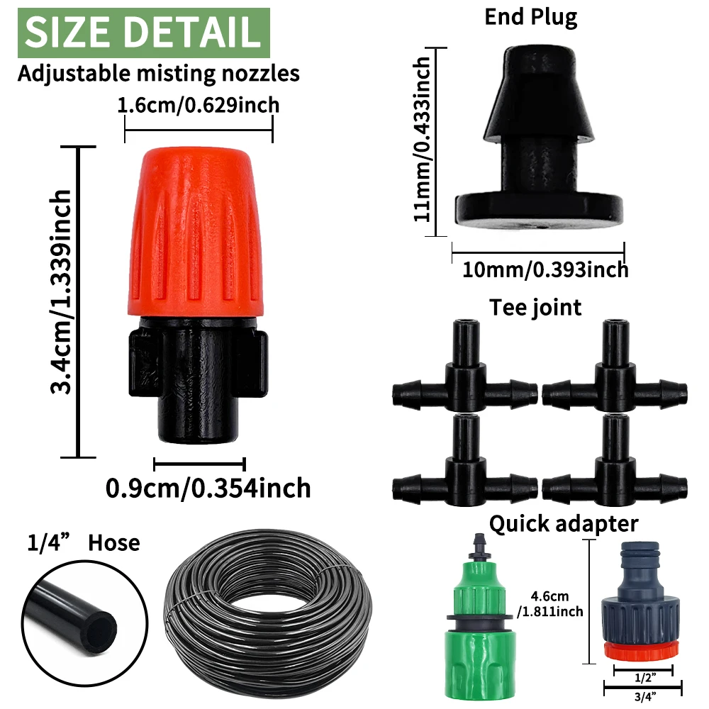 Kit de irrigação com bicos de  - Plant Parent Kit avaliação e preço