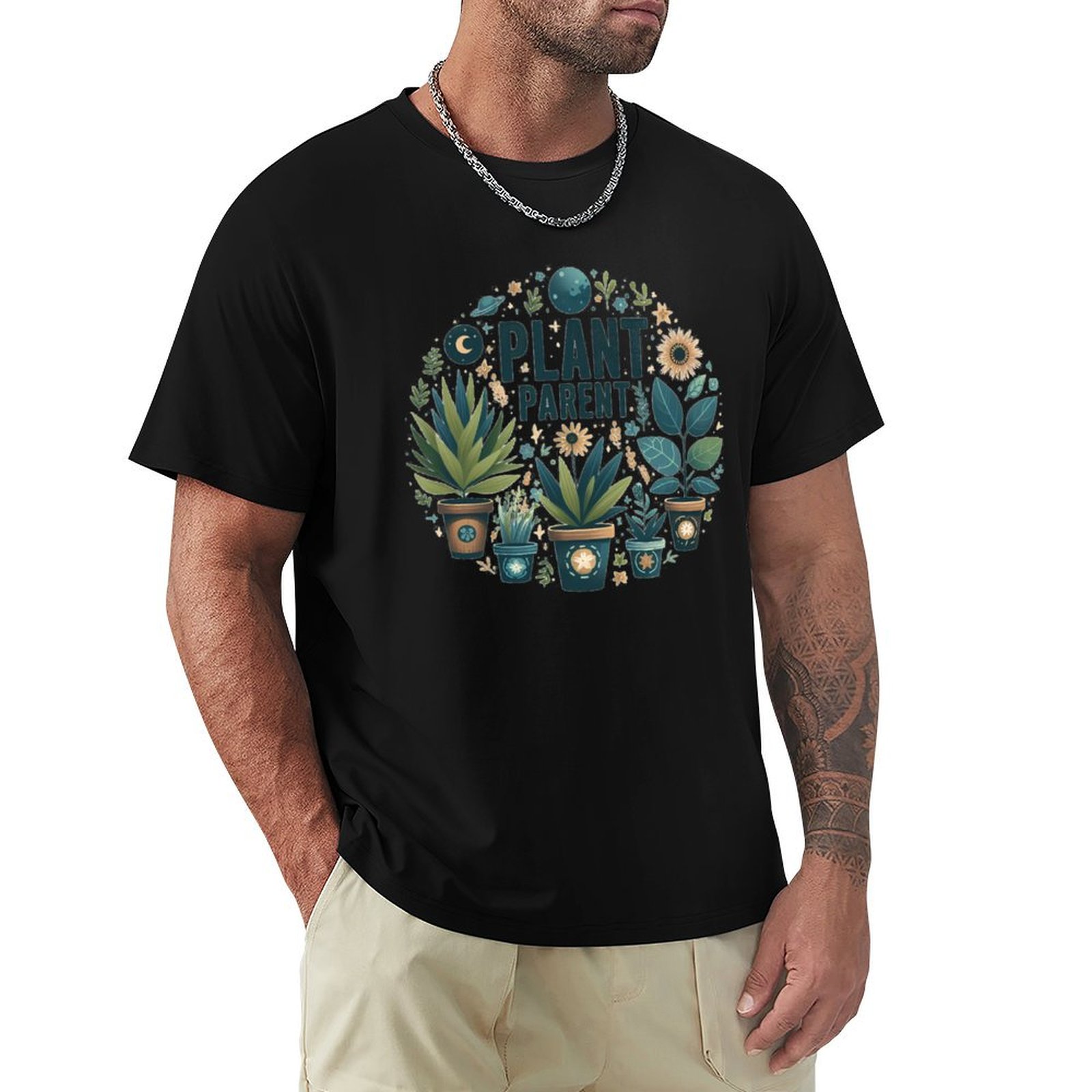 Camiseta casual com estampa ar - Plant Parent Shirt avaliação e preço